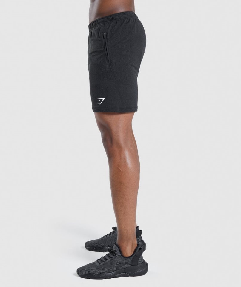 Men's Gymshark Vital Light Shorts Black | NZ 2OWAMF